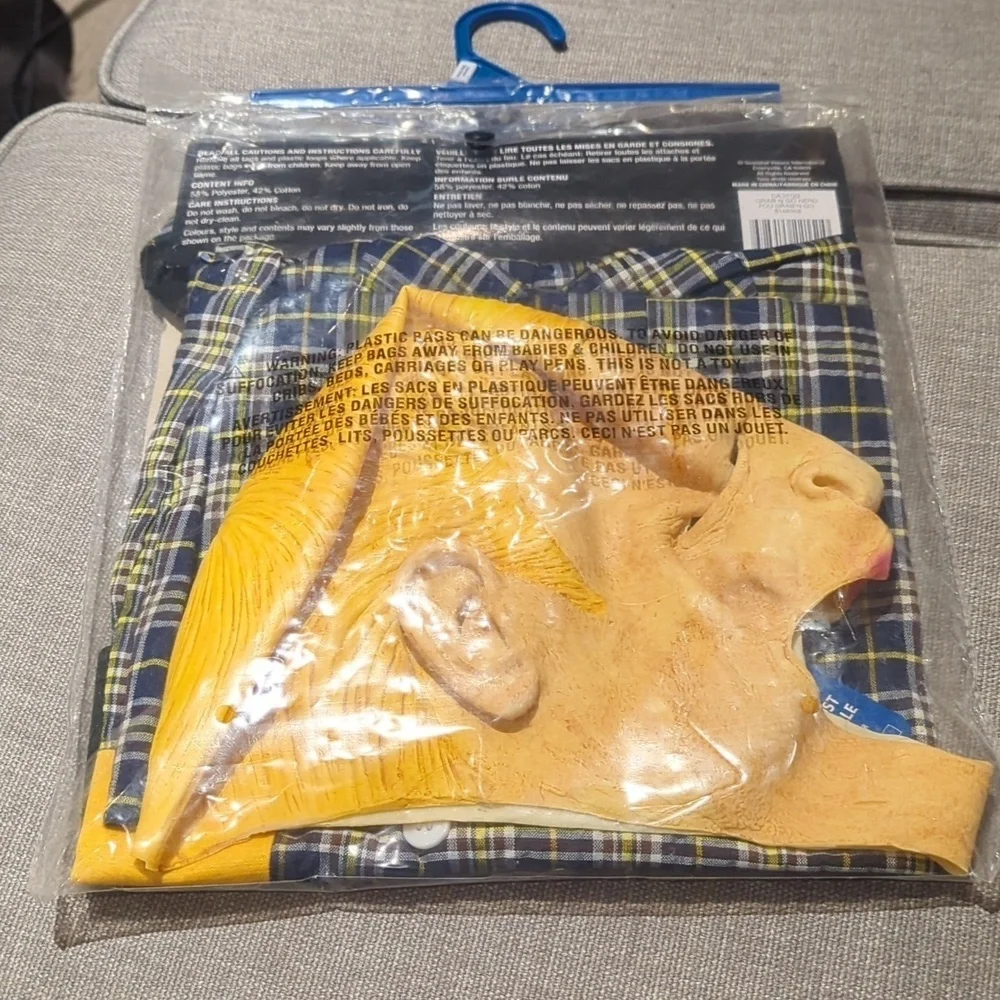 Adult Grab'n Go Nerd Costume - NWT One Size - Picture 5 of 6
